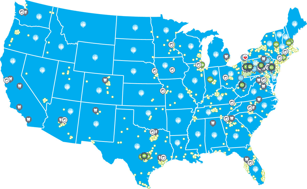 Highmark Health 2016 Annual Report | About Us: Our Reach