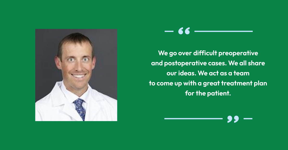 Dr. Andrew Waligora, an orthopaedic surgeon with AHN Orthopaedic Institute