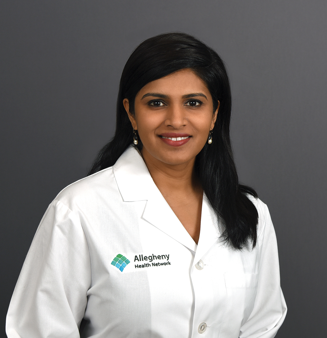 Dr. Anita Radhakrishnan, an attending cardiologist at Allegheny Health Network (AHN) Women’s Heart Center.
