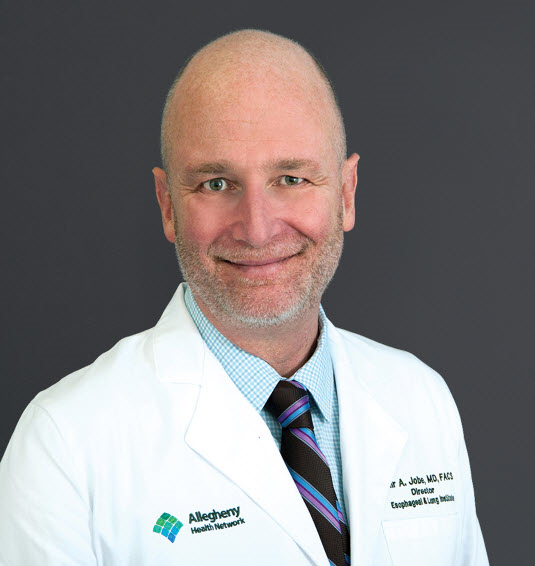 Dr. Blair Jobe, director of the AHN Esophageal Institute