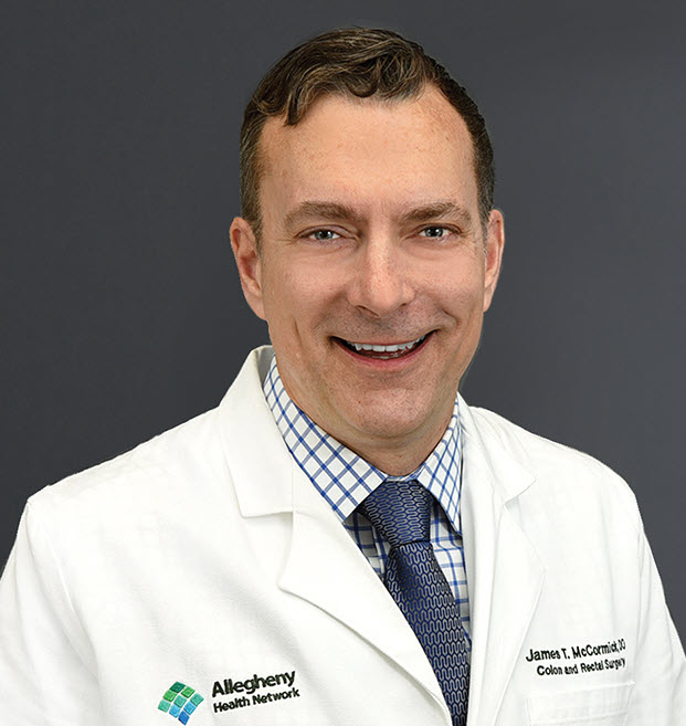 James McCormick, DO, surgeon at AHN Surgery Institute