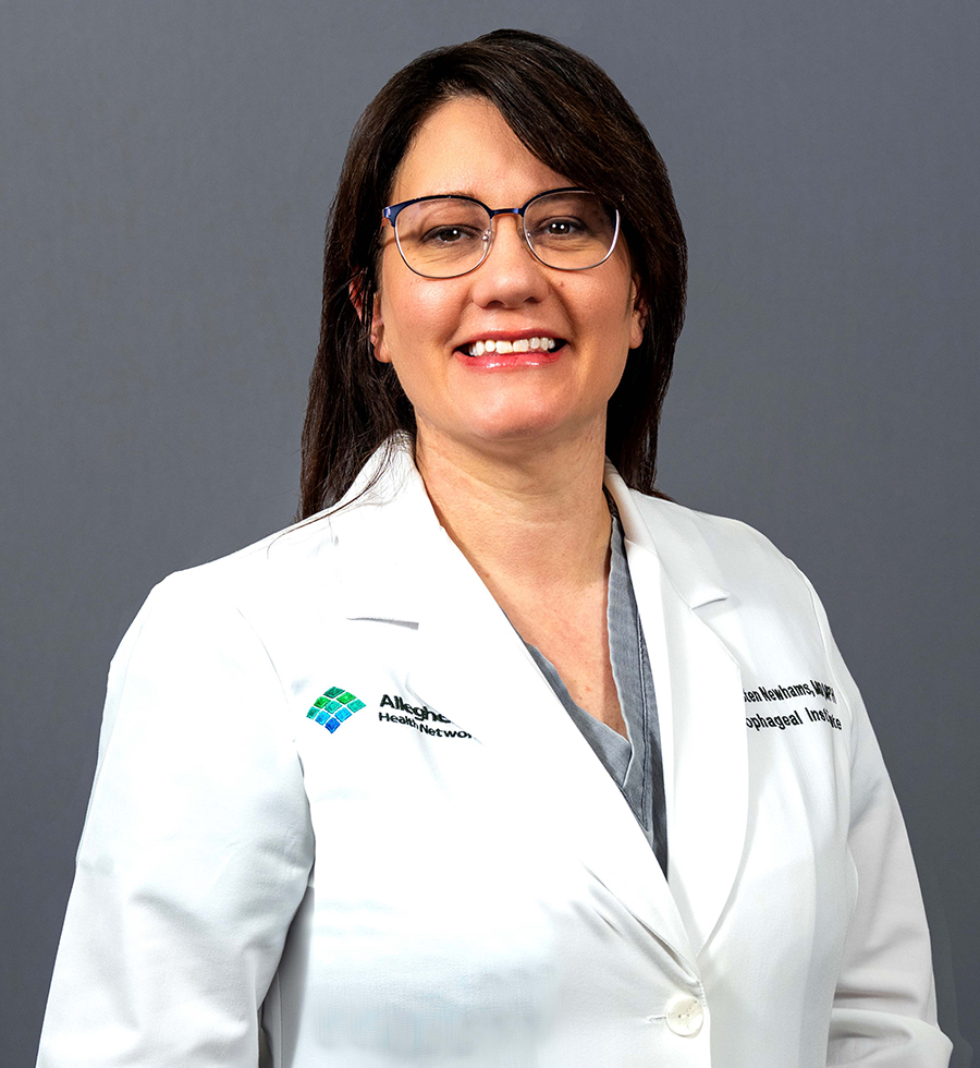Dr. Kirsten Newhams, director of the Esophageal Institute at Allegheny Health Network