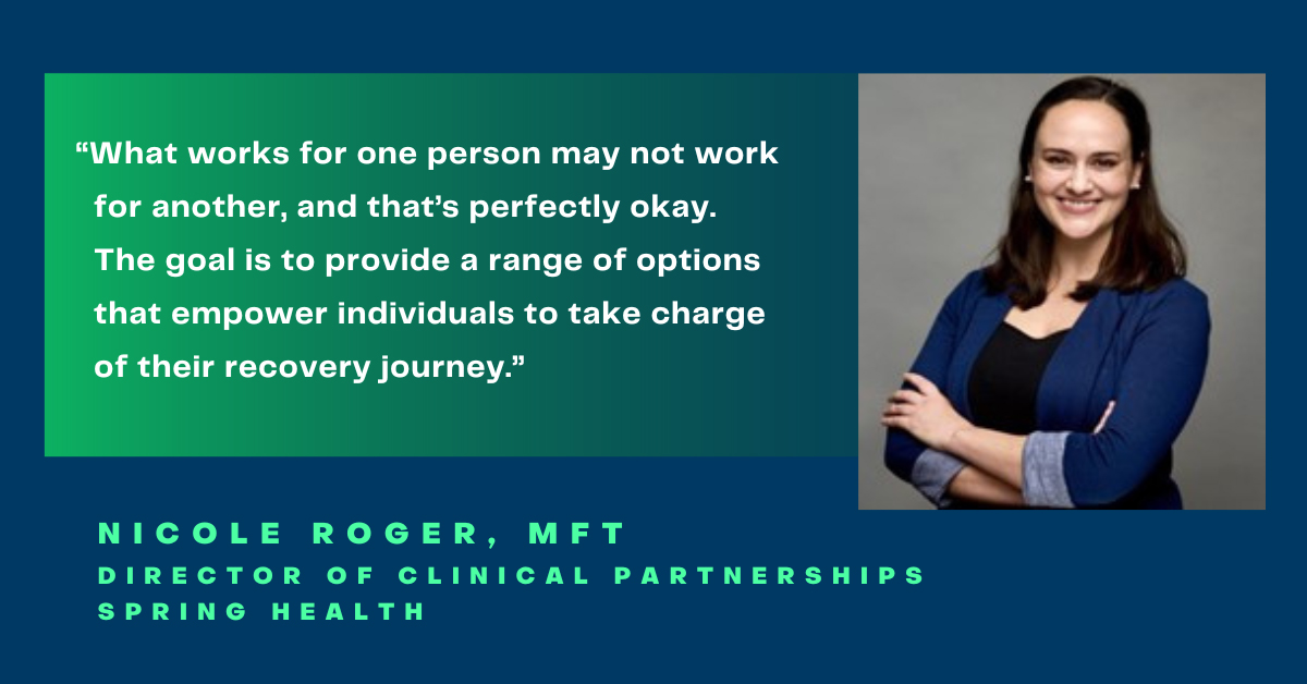 Nicole Roger, MFT, Director of Clinical Partnerships, Spring Health