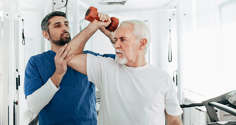 Physical therapy can have a big role in treating pain