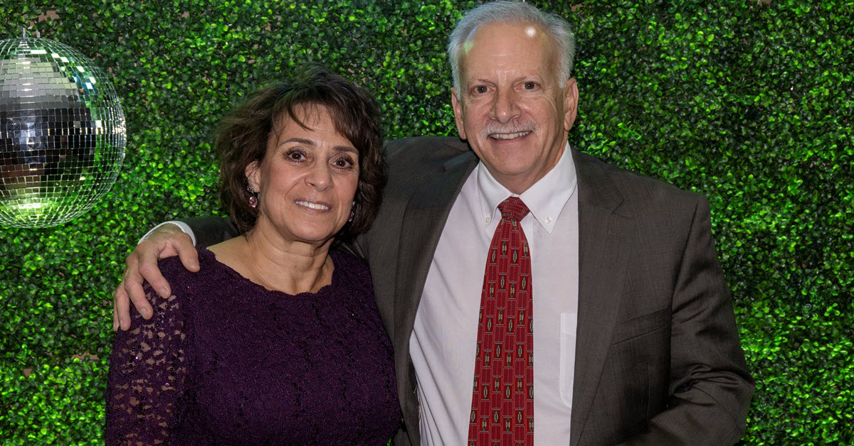 Susan and Dan Bevevino at a recent AHN Gala, an annual fundraising event