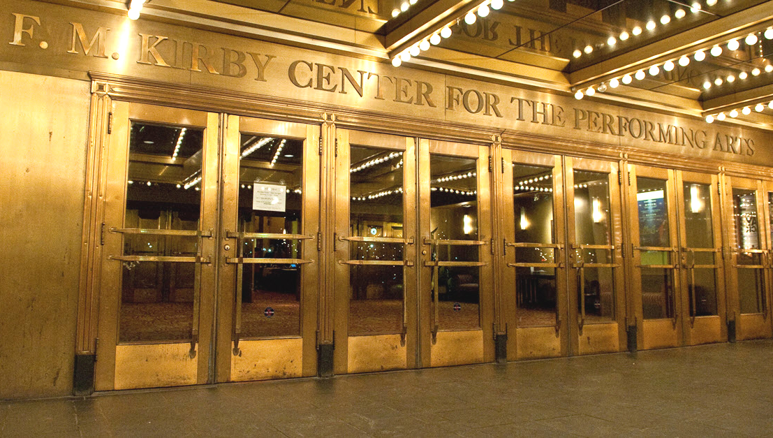 Front of the Kirby Center for Performing Arts