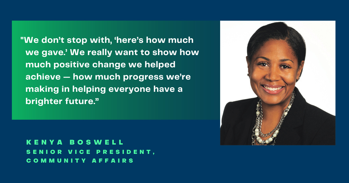 Kenya Boswell, Senior Vice President, Community Affairs
