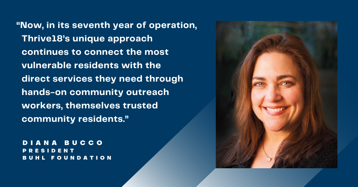 Diana Bucco, President BUHL Foundation.