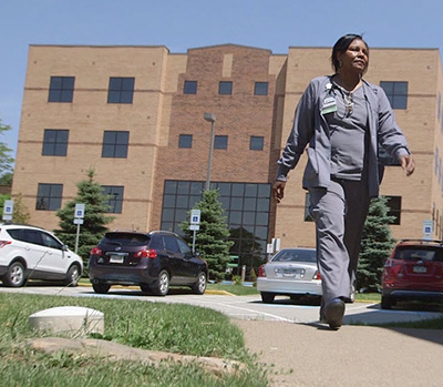 Cathy’s day job as a respiratory therapist at the Allegheny Health Network’s Forbes Hospital is also all about helping others.