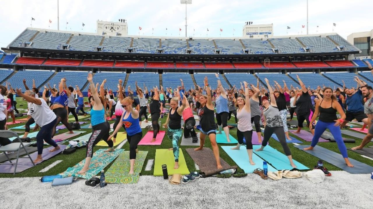 Namastadium in action.