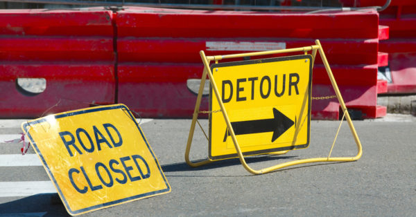 Road Construction detour