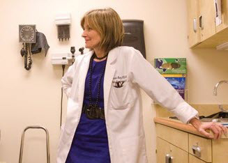 Patient room in Dr. Manzi’s office