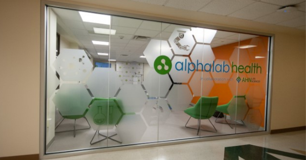 AlphaLab Health is a health care accelerator offering funding, wet lab and office space, collaboration with top researchers at AHN, and connections to industry leaders, early customers, potential investors, and mentors.