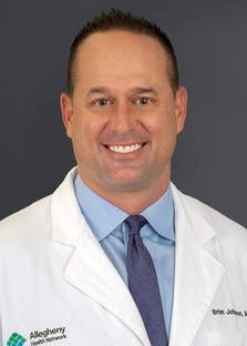 Brian Johnson, MD, is medical director and chief population health officer for AHN's clinically integrated network, Physician Partners of Western PA