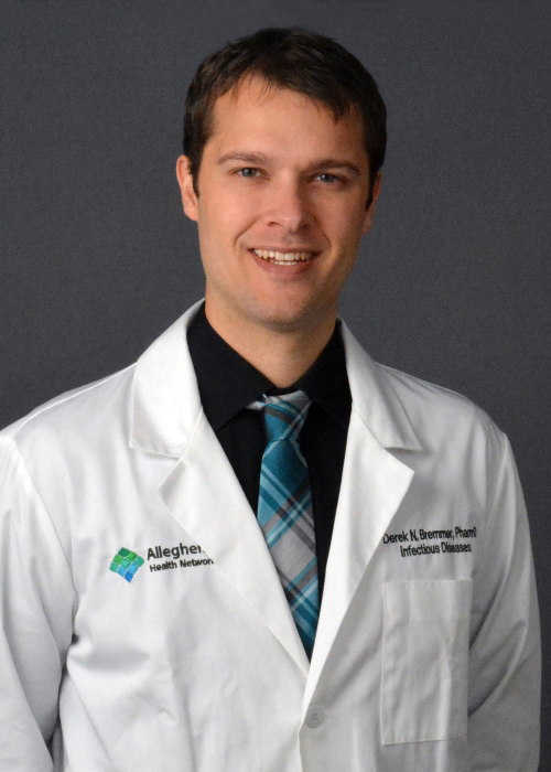 Derek Bremmer, PharmD, a clinical pharmacy specialist at Allegheny Health Network and program director for its Infectious Diseases Pharmacy Specialty Residency.