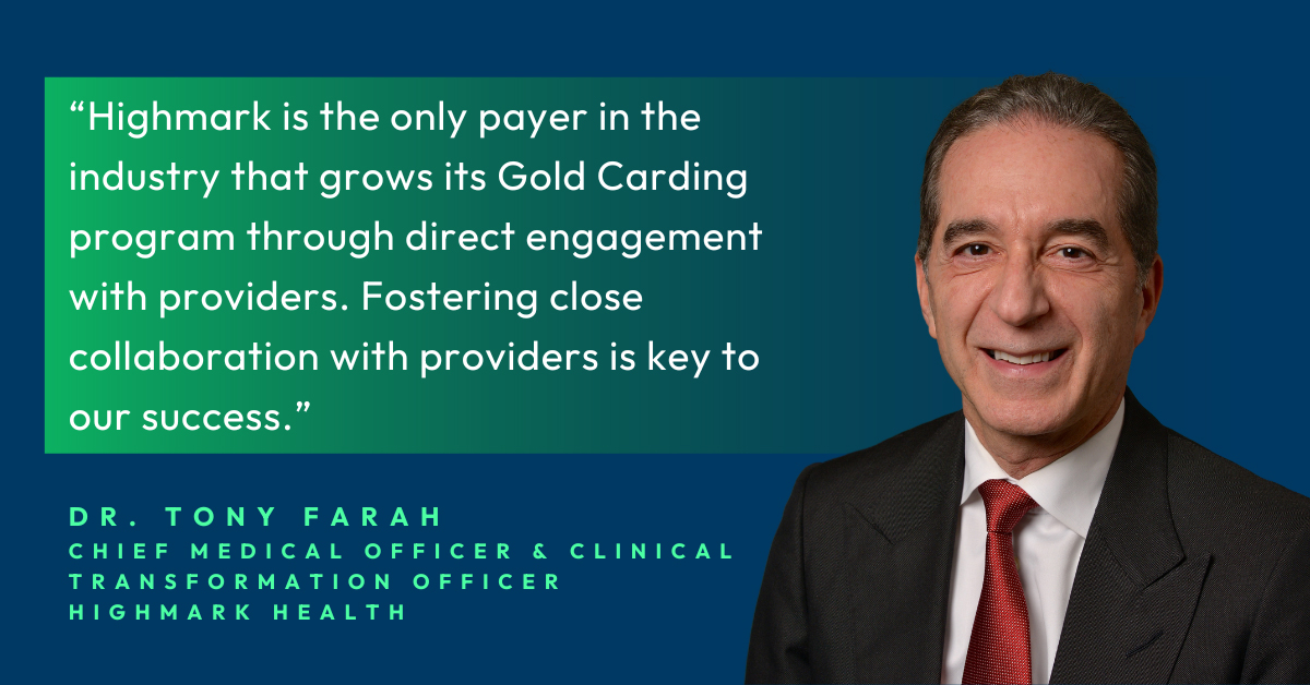 Tony Farah, MD, FACC, FSCAI, chief medical and clinical transformation officer
