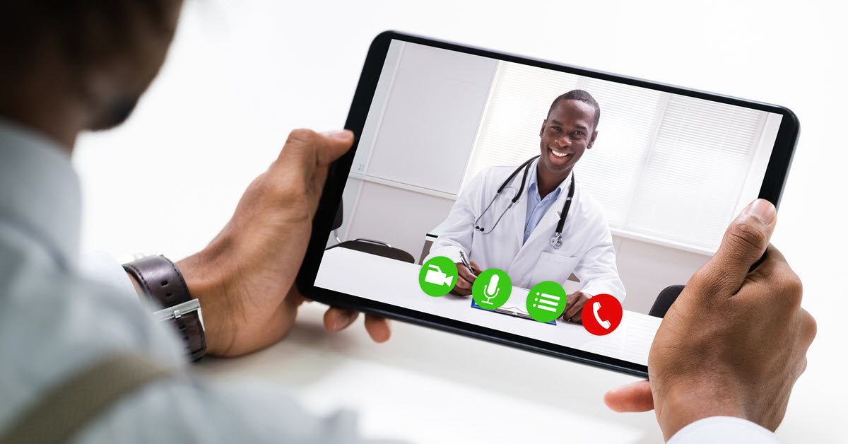 At AHN, training helps clinicians develop a “webside manner” — the ability to convey personal connection and care even while communicating by video.