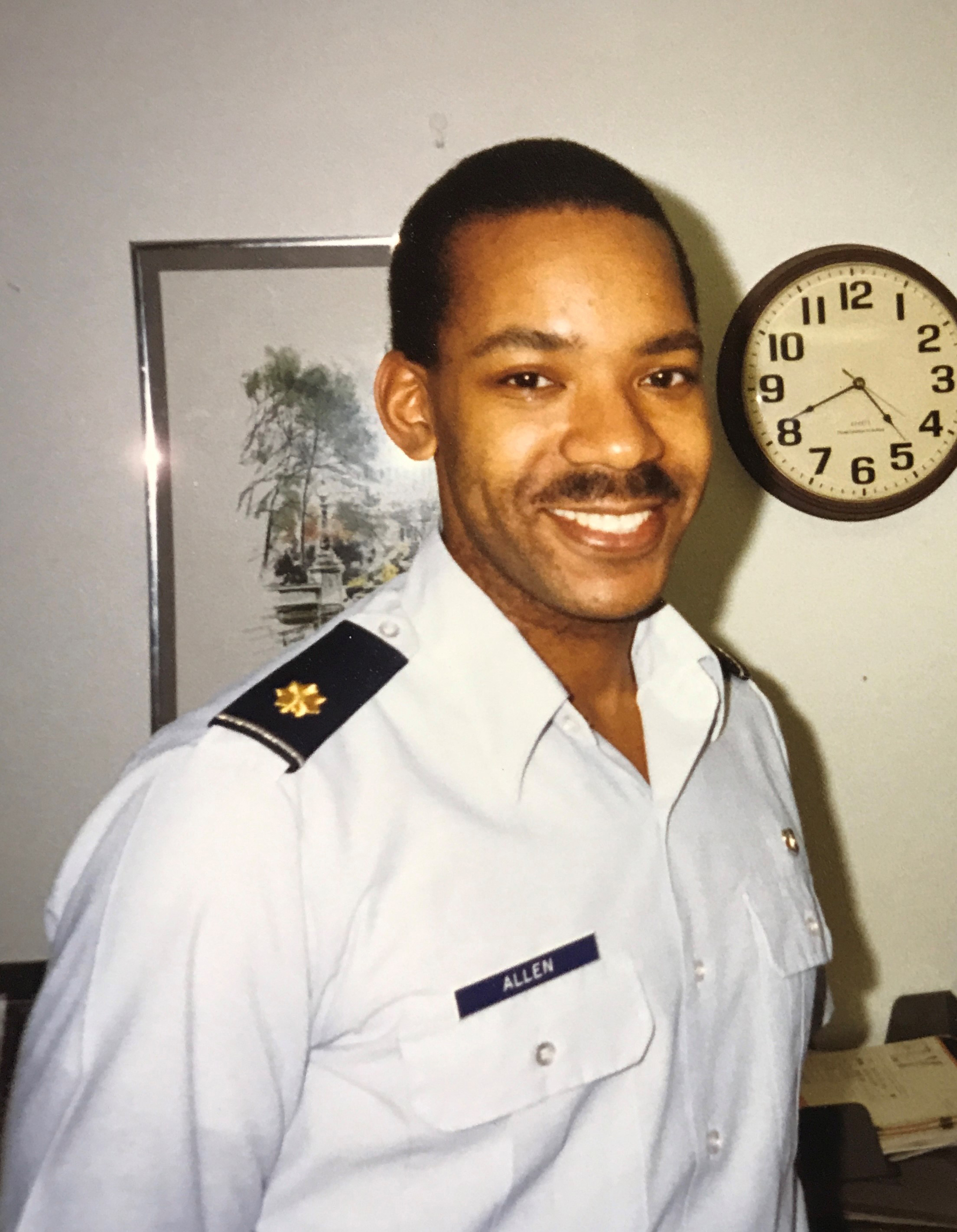 Dr. Allen’s three-year commitment turned into a 32-year career with the U.S. Air Force.